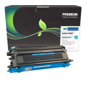 Picture of COMPATIBLE HIGH YIELD CYAN TONER FOR BROTHER TN115