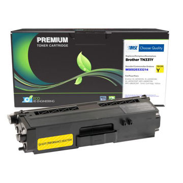 Picture of COMPATIBLE BROTHER TN331Y YELLOW TONER