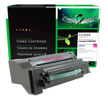 Picture of COMPATIBLE HIGH YIELD MAGENTA TONER FOR LEXMARK 