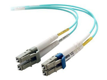 Picture of BELKIN 10 GIG AQUA PATCH CABLE MINI-LC MULTI-MODE (M) TO LC MULTI-MODE (M)